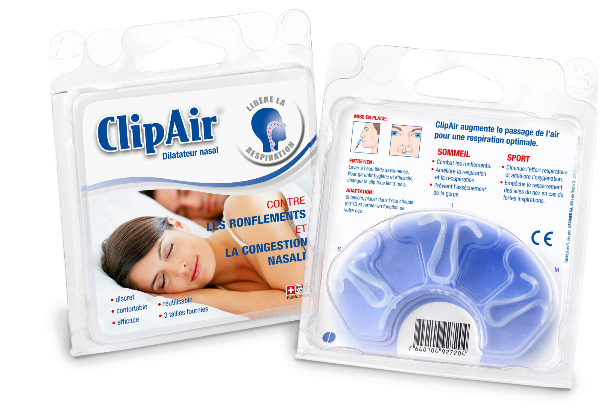 Airmax dilatateur nasal | 76% plus d'air | Anti ronflement